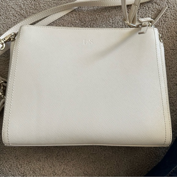 Lo and Sons Crossbody Bag "The Pearl" IVORY - Picture 9 of 15